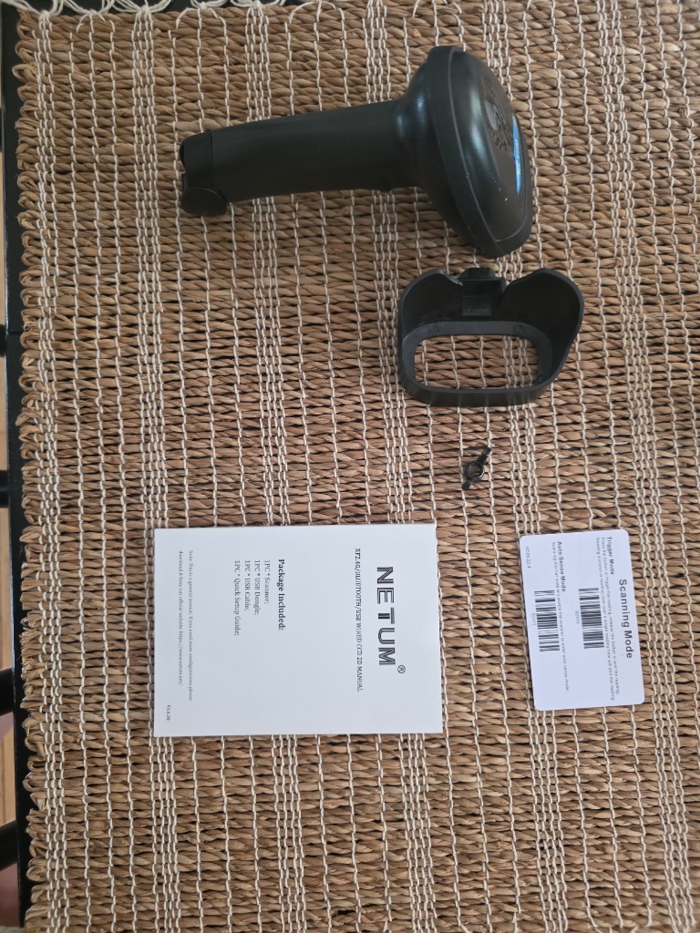 Bluetooth Barcode Scanner with Adjustable Cradle Holder - Picture 10 of 13